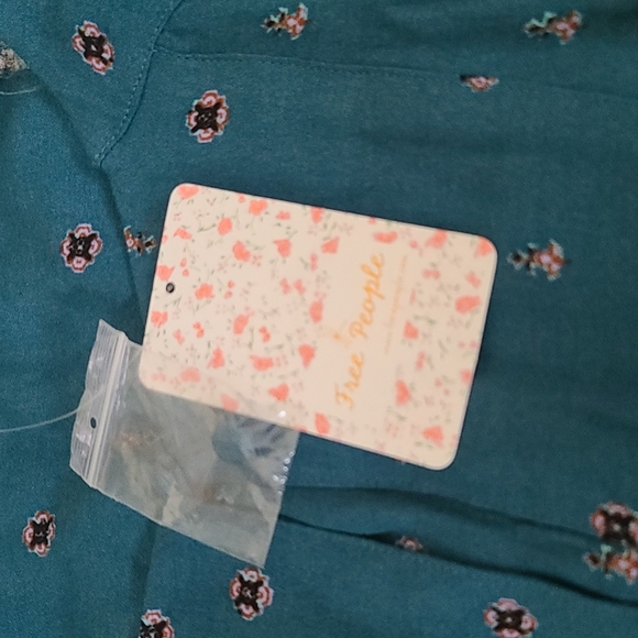 Free People | size xsmall | love grows green romper - Picture 10 of 13